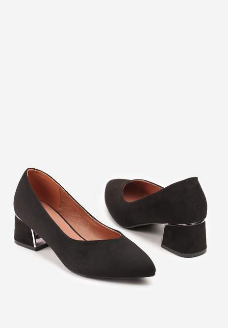 Pantofi cu toc Mixin Negri 6