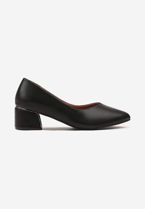 Pantofi cu toc Mixin Negri 4