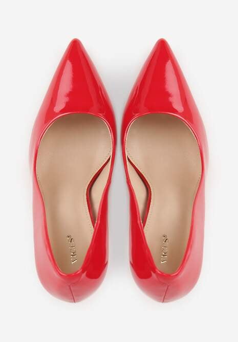Pantofi stiletto Zafriah Roșii 6
