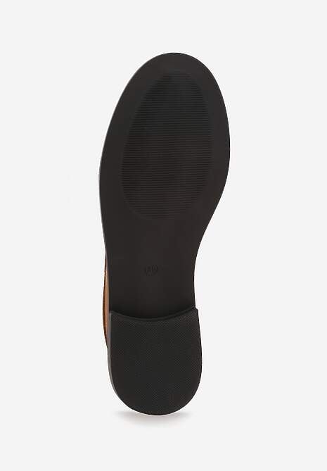 Brązowe Mokasyny VICES z Wkładką ze Skóry Naturalnej i Przeszyciami Astanie 4