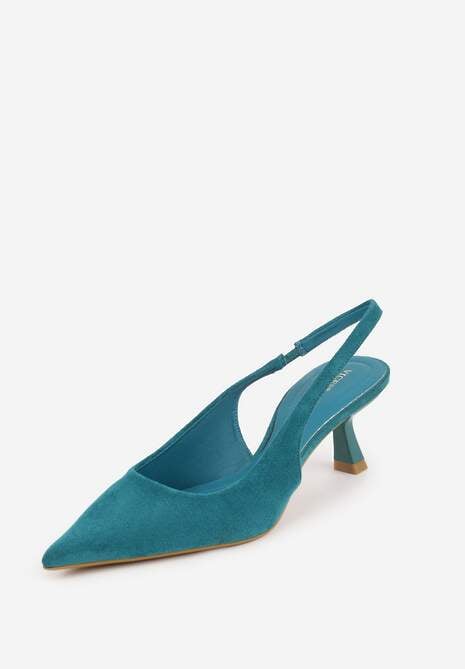 Zielone Czółenka Slingback VICES na Kaczuszce Anatera 5