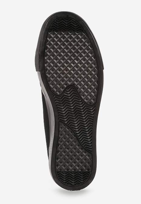Czarne Basicowe Trampki VICES w Minimalistycznym Stylu Riosanne 7