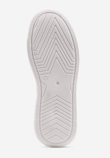 Czarne Chunky Sneakersy VICES na Platformie z Ozdobą w Kształcie Gwiazdki Anatale 7