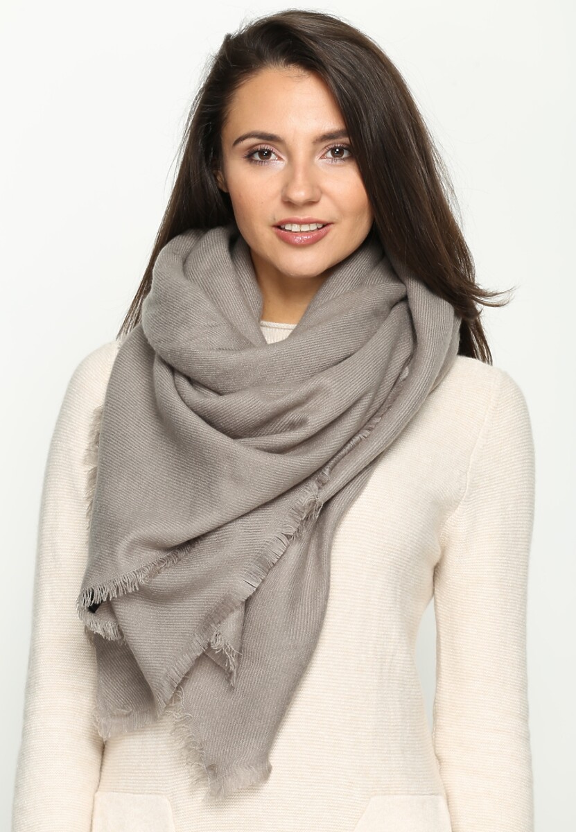 Szary Szalik Scarf Face 1