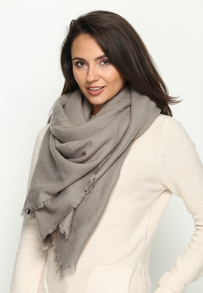 Szary Szalik Scarf Face 2