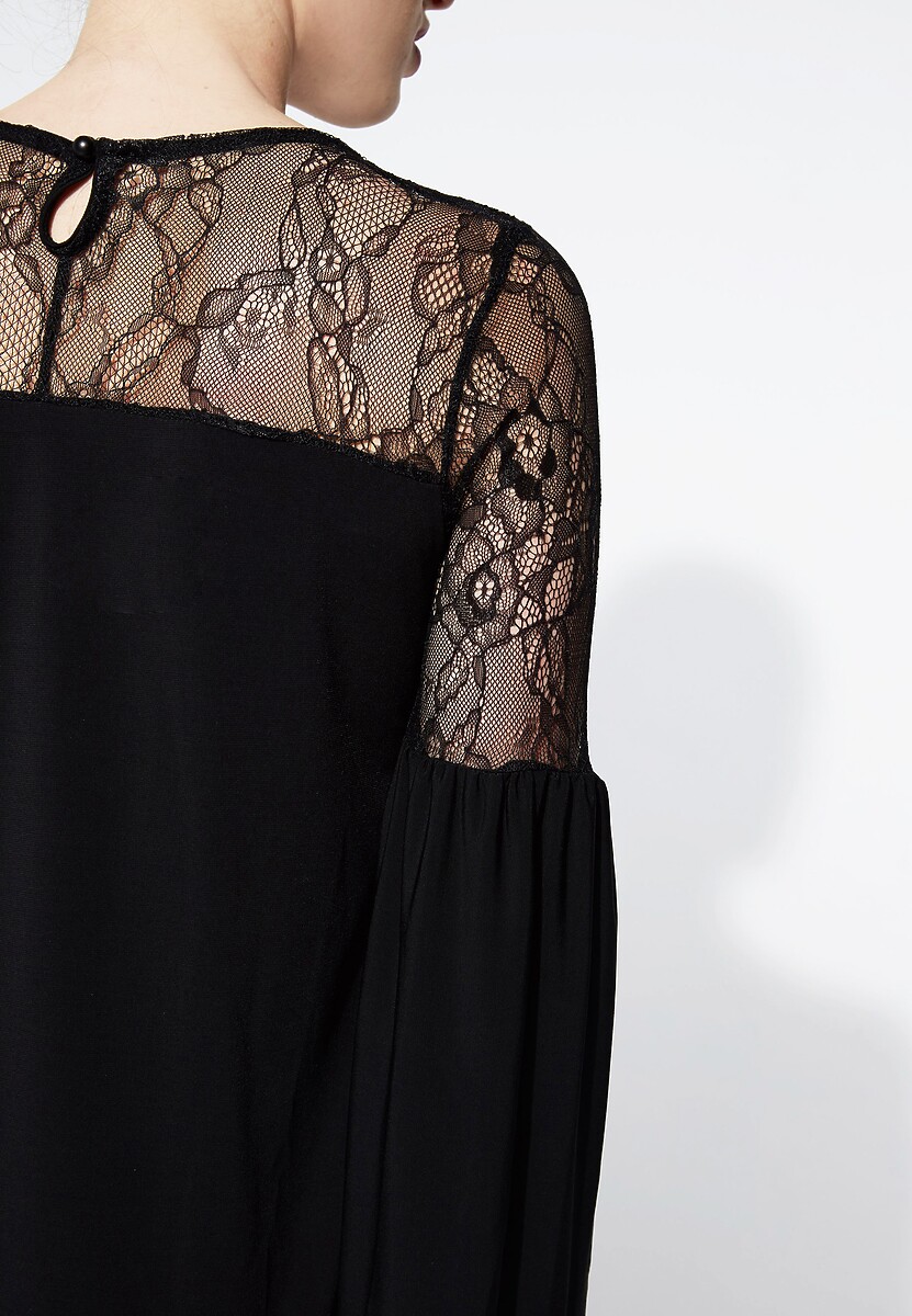 Czarna Sukienka Lace Underground 3