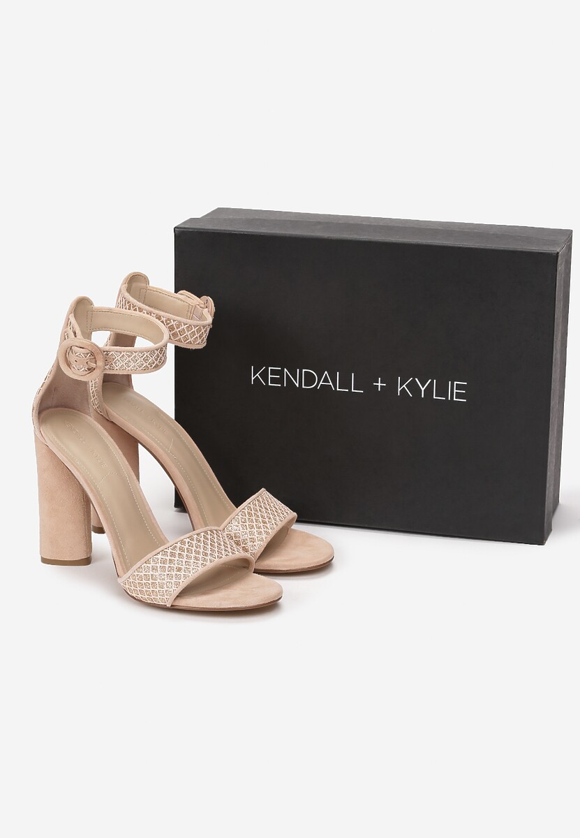Beżowe Sandały Kendall + Kylie Not So Simple