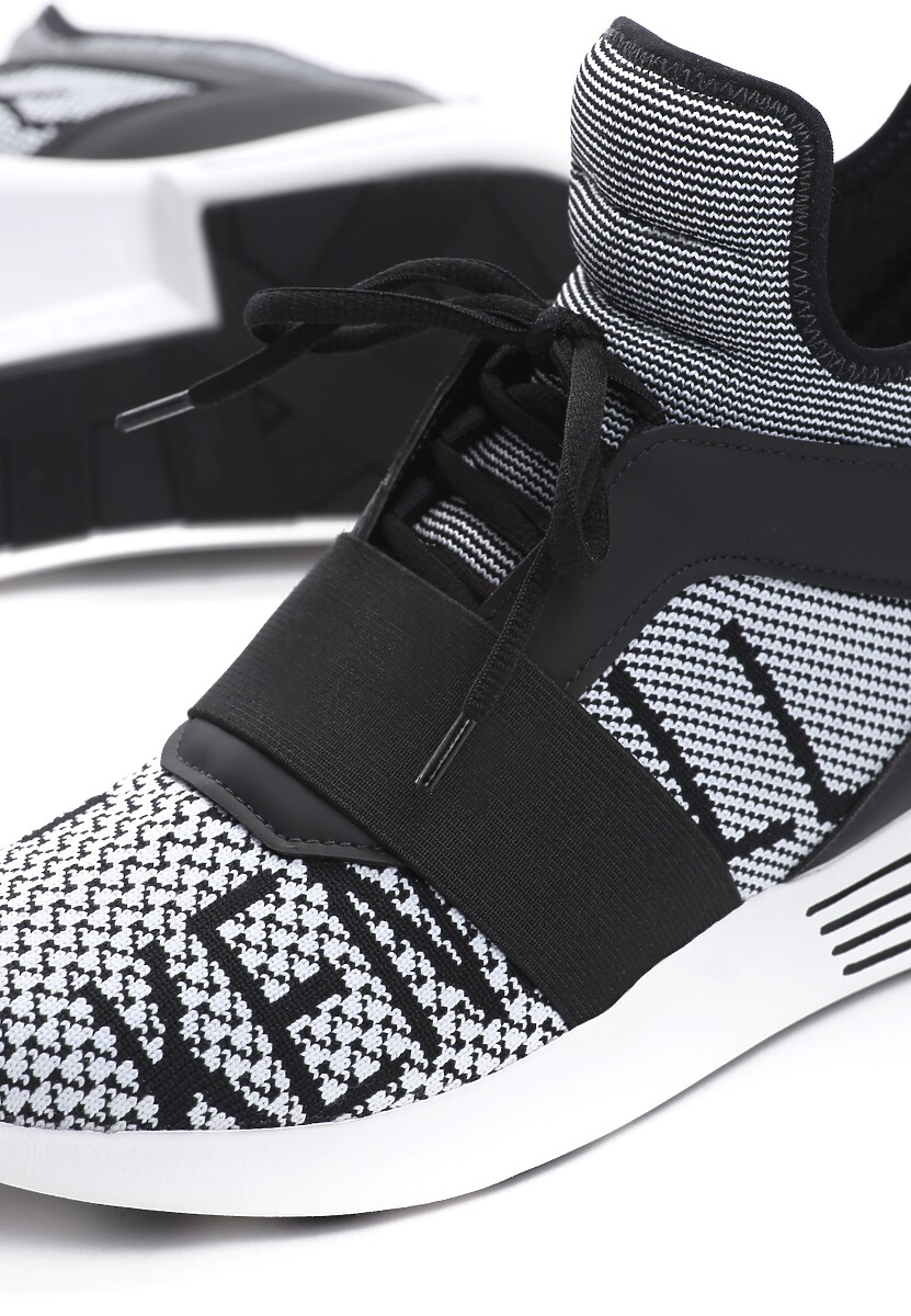 Szaro-Czarne Sneakersy Kendall + Kylie Streetwear