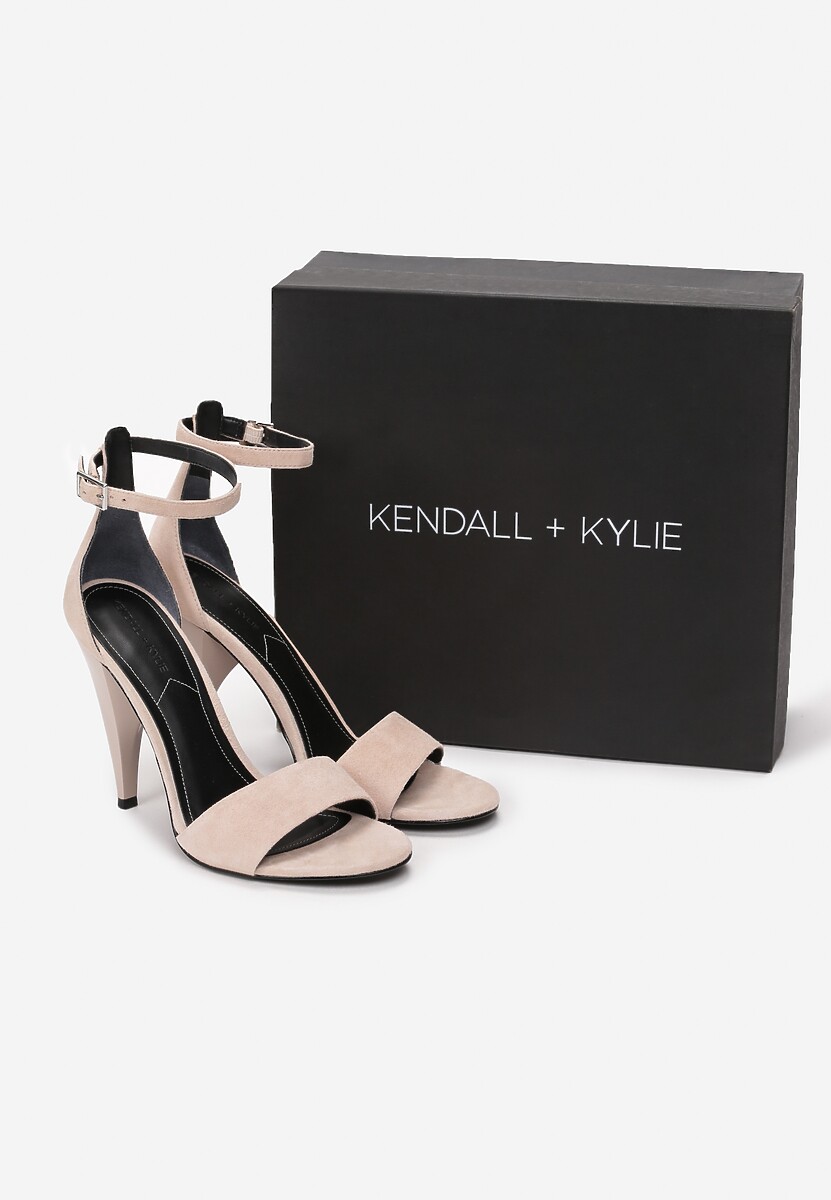Różowe Sandały Kendall + Kylie Pyramidal