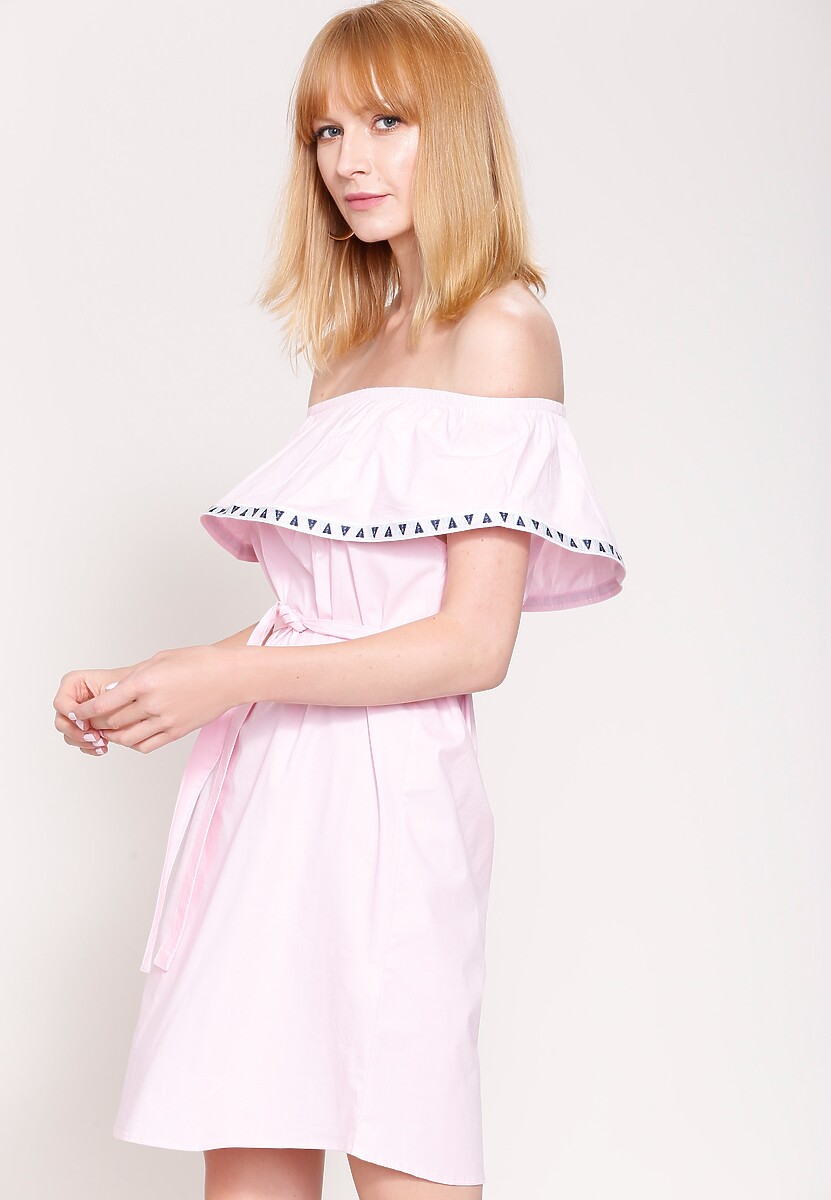 Różowa Sukienka My Sunrise 2