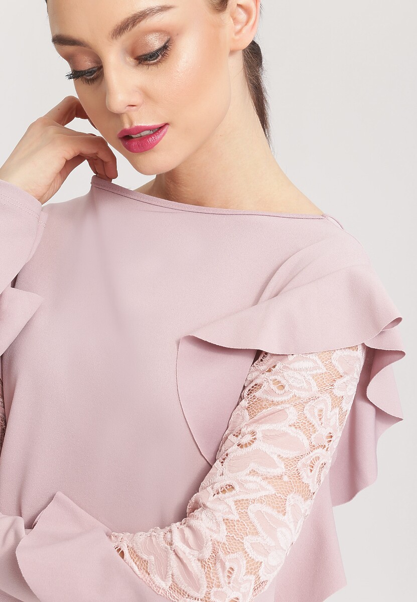 Ciemnoróżowa Bluzka Dolce Rosa 3