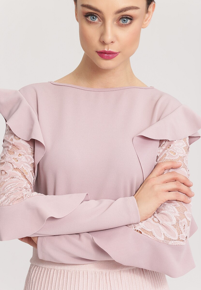 Ciemnoróżowa Bluzka Dolce Rosa 2