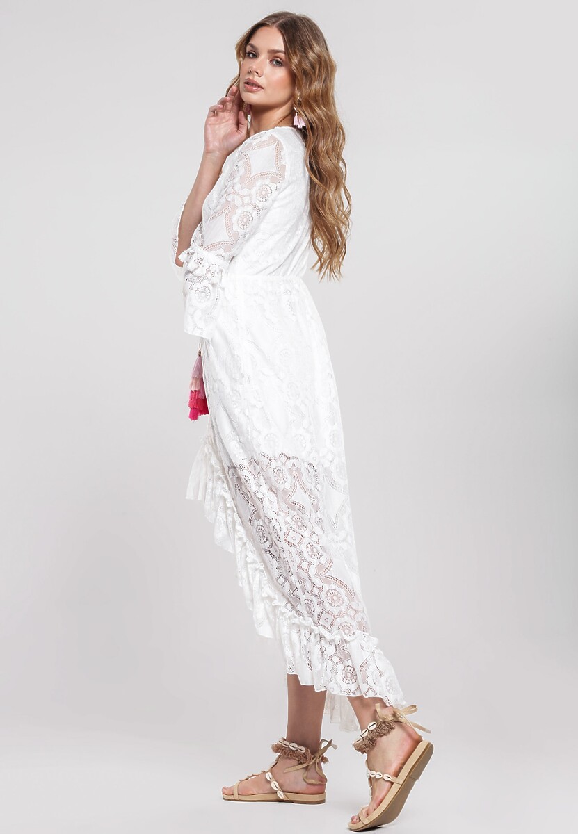 Biała Sukienka Bohemia