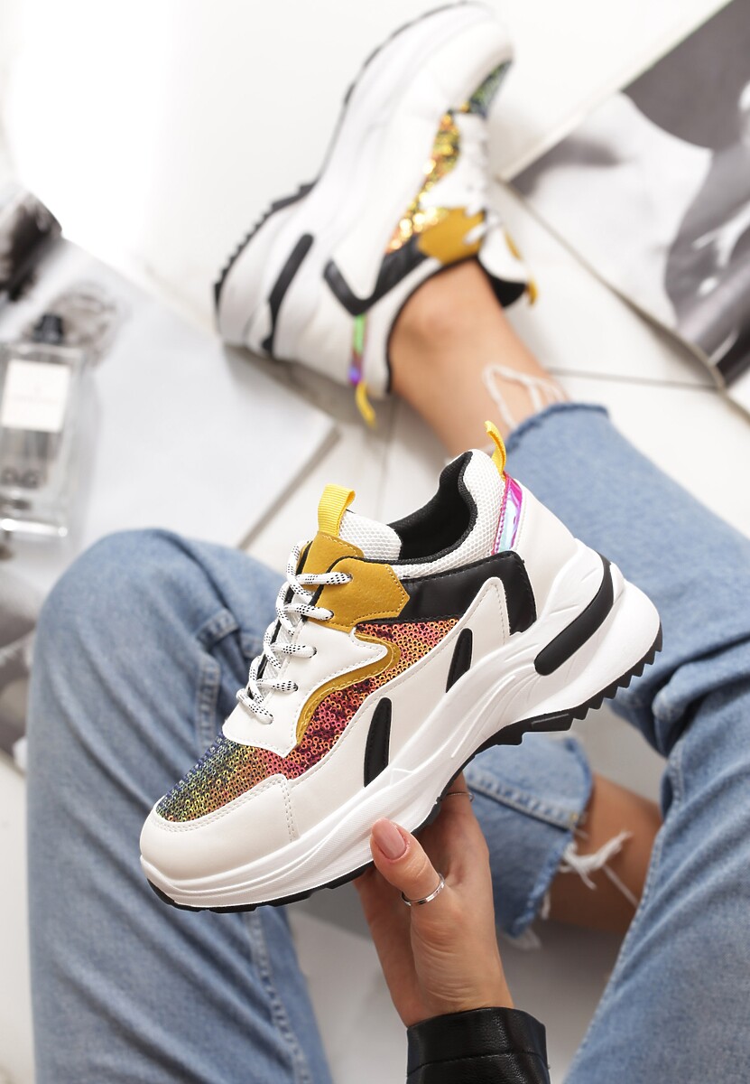 Białe Sneakersy Gaillardia 1