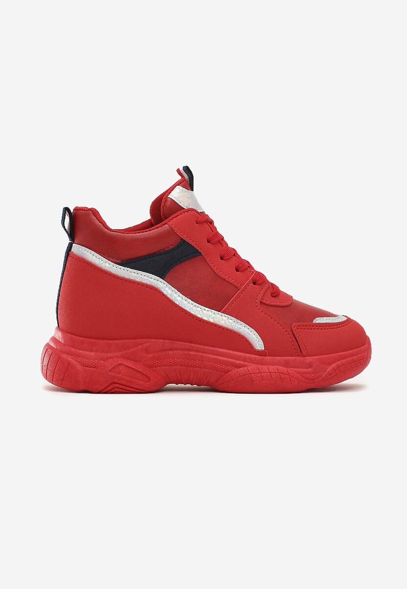 Czerwone Sneakersy Itzel 3