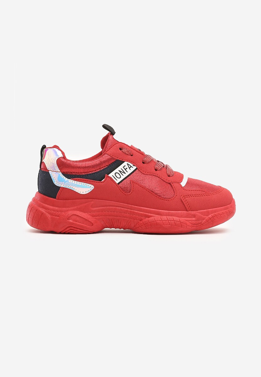 Czerwone Sneakersy Lea 3