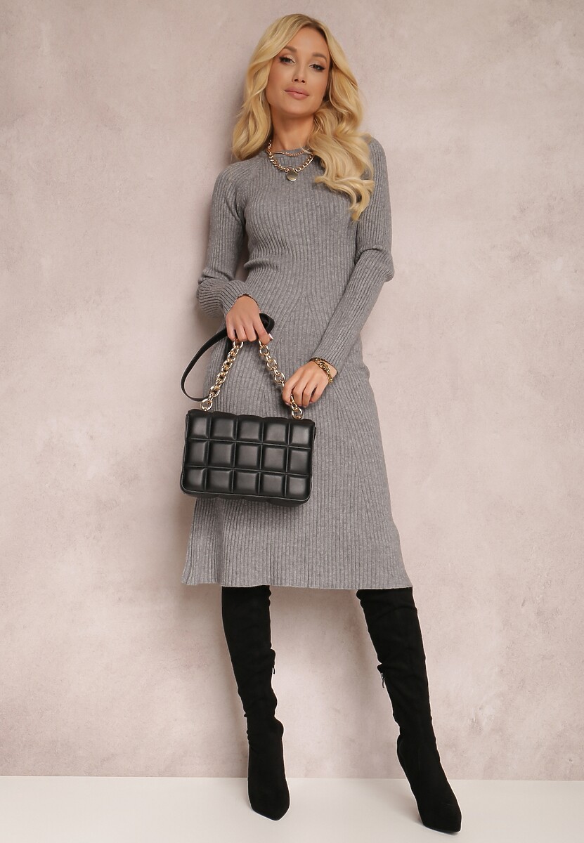 Szara Sukienka Aerin 2