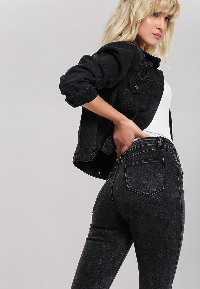 Czarne Jeansy Hillrise 1