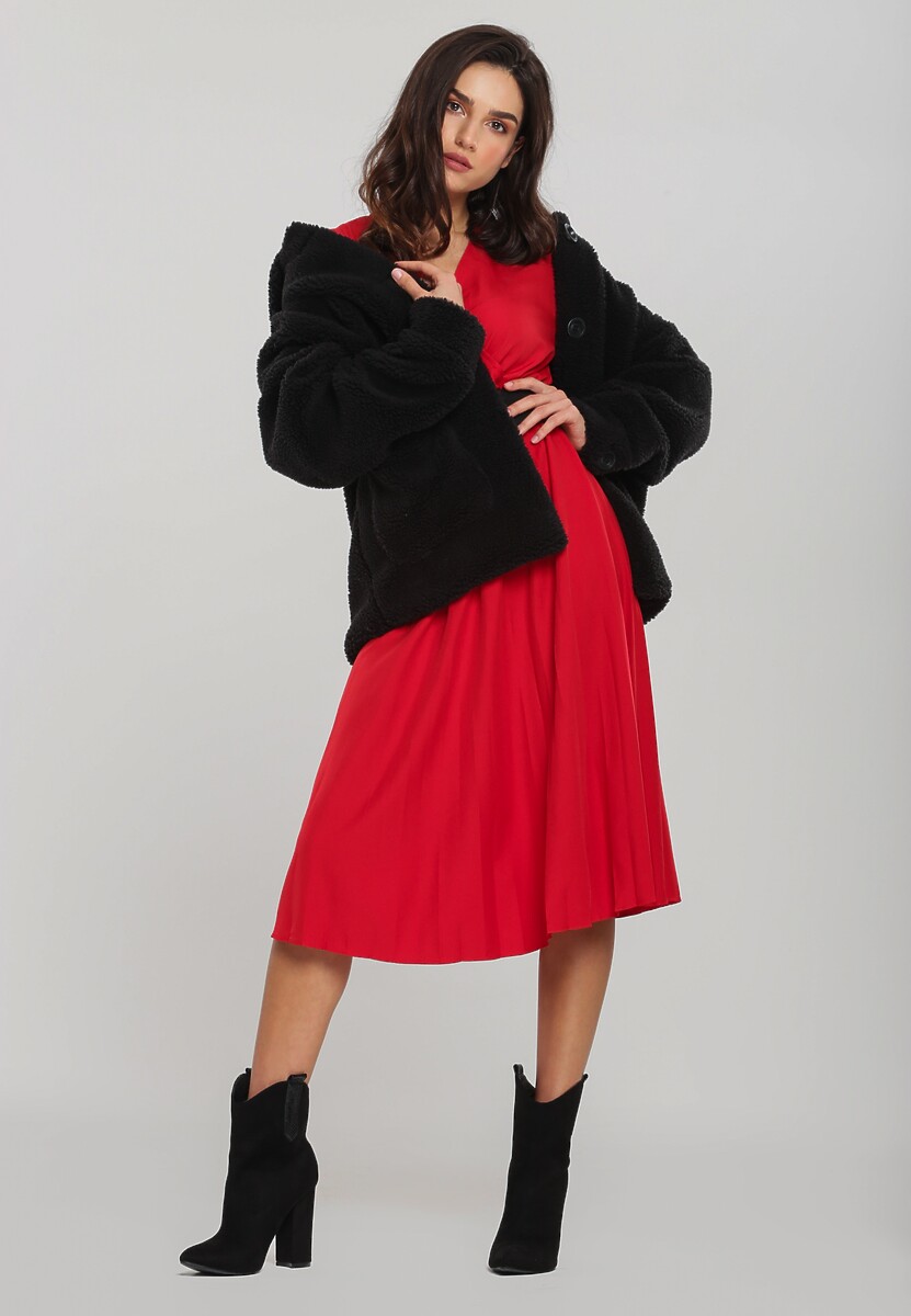 Czerwona Sukienka Hacketts 2