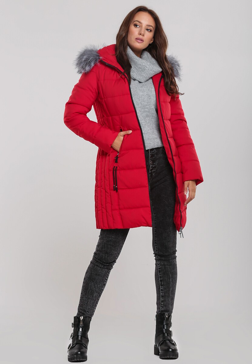 Czerwona Kurtka Bridesburg w Www.renee.pl