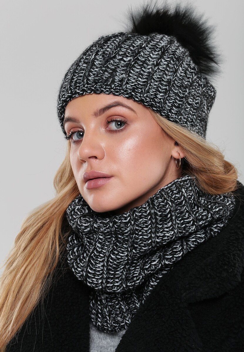 Czarny Komplet Cosy Autumn 1