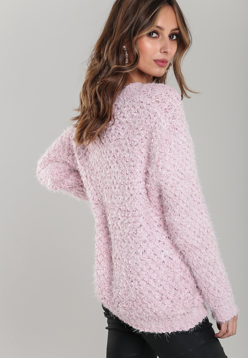 Różowy Sweter Amalie 3