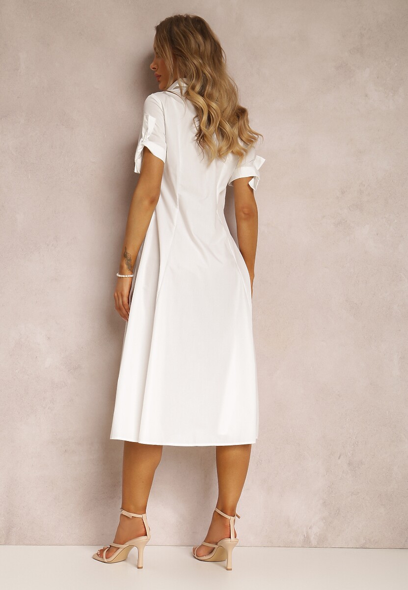Biała Sukienka Liles