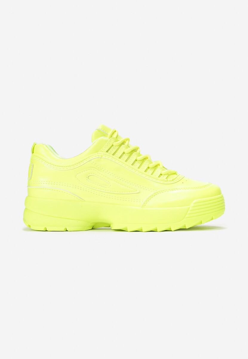 Limonkowe Sneakersy We Can Do This 3