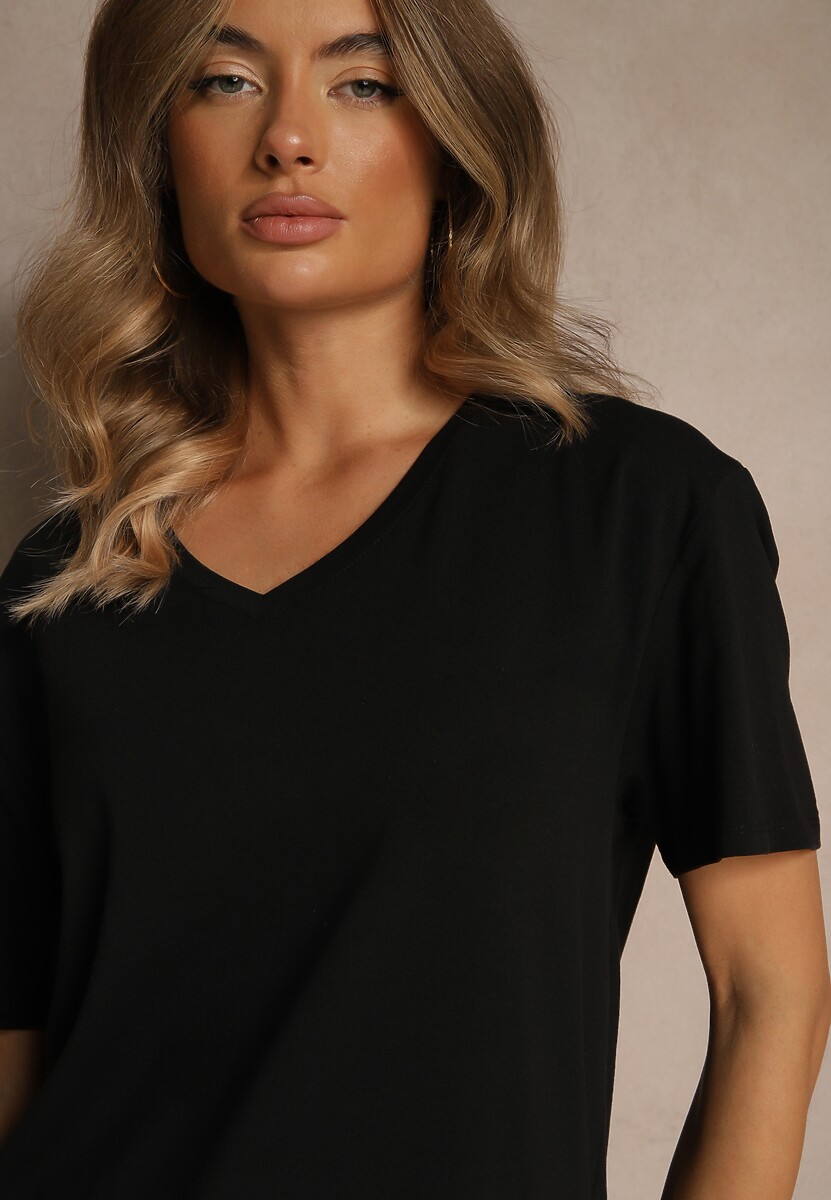 Czarny T-shirt Nikoneus 3