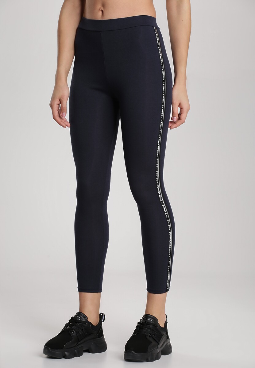 Granatowe Legginsy Cirisia 3
