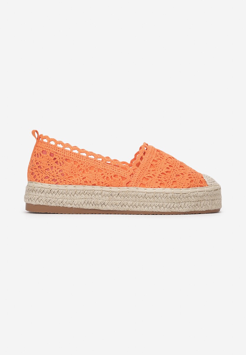 Pomarańczowe Espadryle Alluthia 3