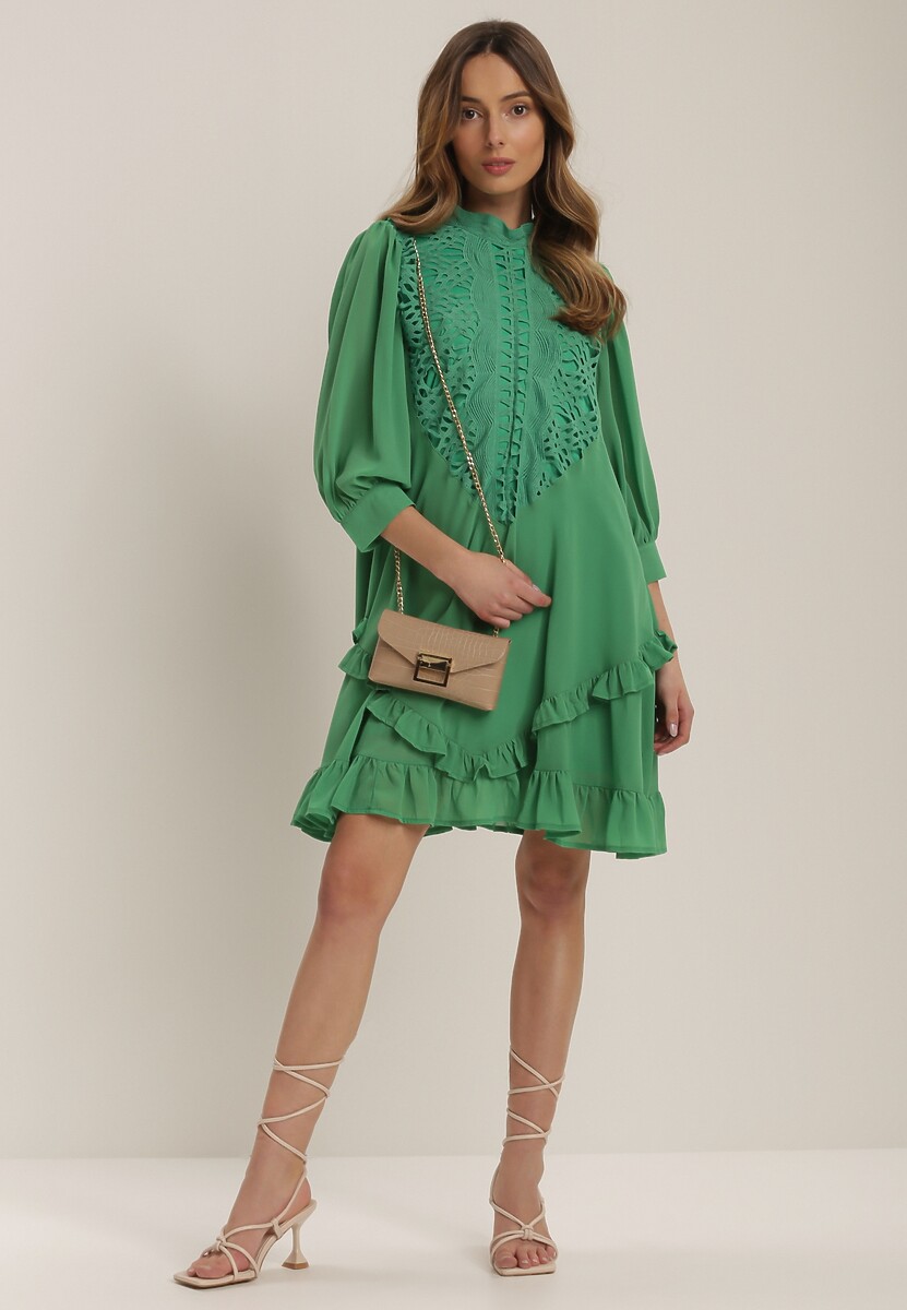Zielona Sukienka Aqearea