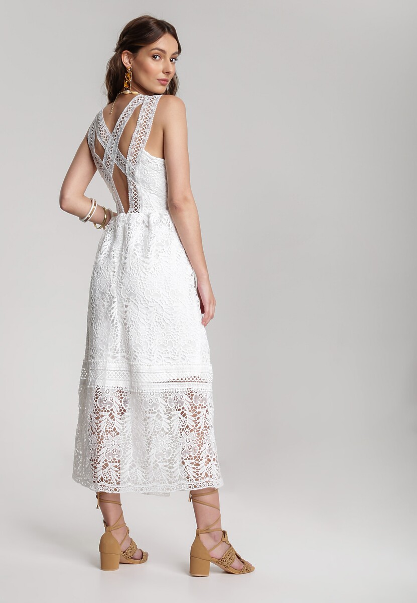 Biała Sukienka Viviamara