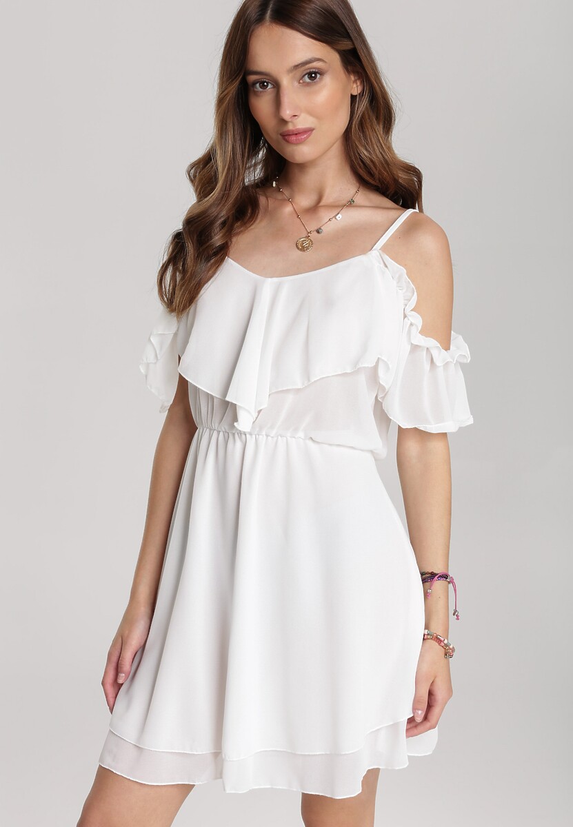 Biała Sukienka Meremeda