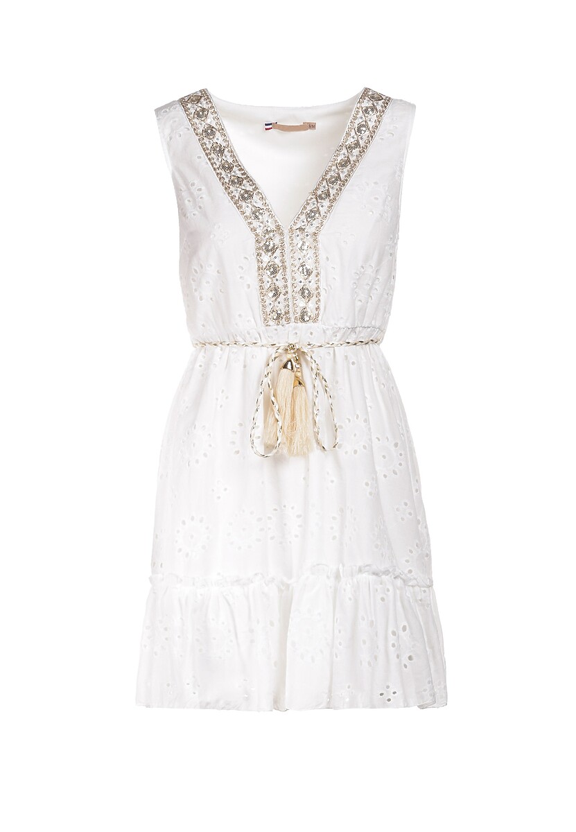Biała Sukienka Arribel