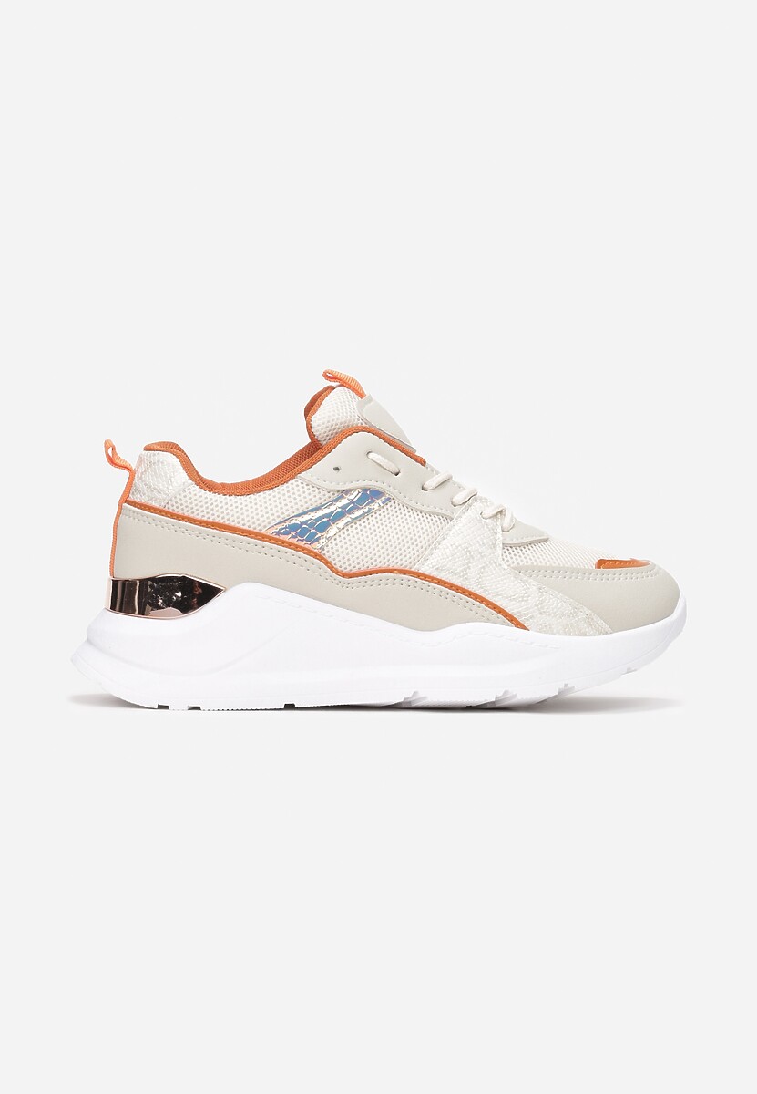 Beżowe Sneakersy Kelanya 3