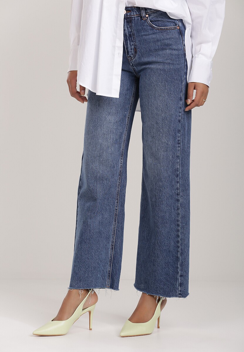 Niebieskie Jeansy Culottes Arrievi 2