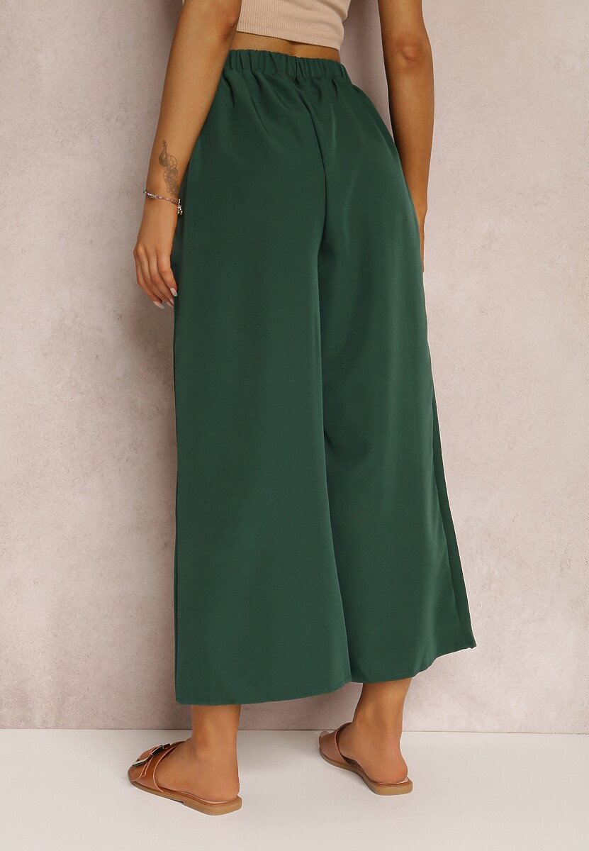 Zielone Spodnie Culottes Sarnixi