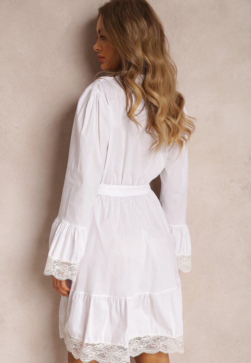 Biała Sukienka Wranfaren