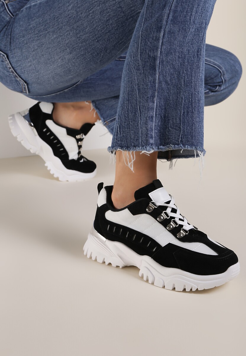 Czarne Sneakersy Chasanri 1