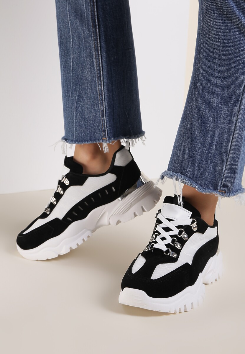 Czarne Sneakersy Chasanri 2