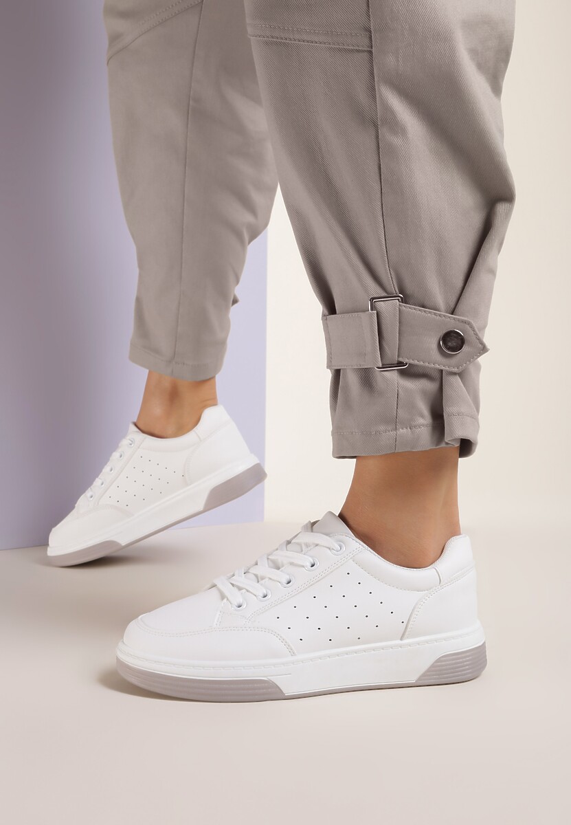 Białe Sneakersy Deyja 1