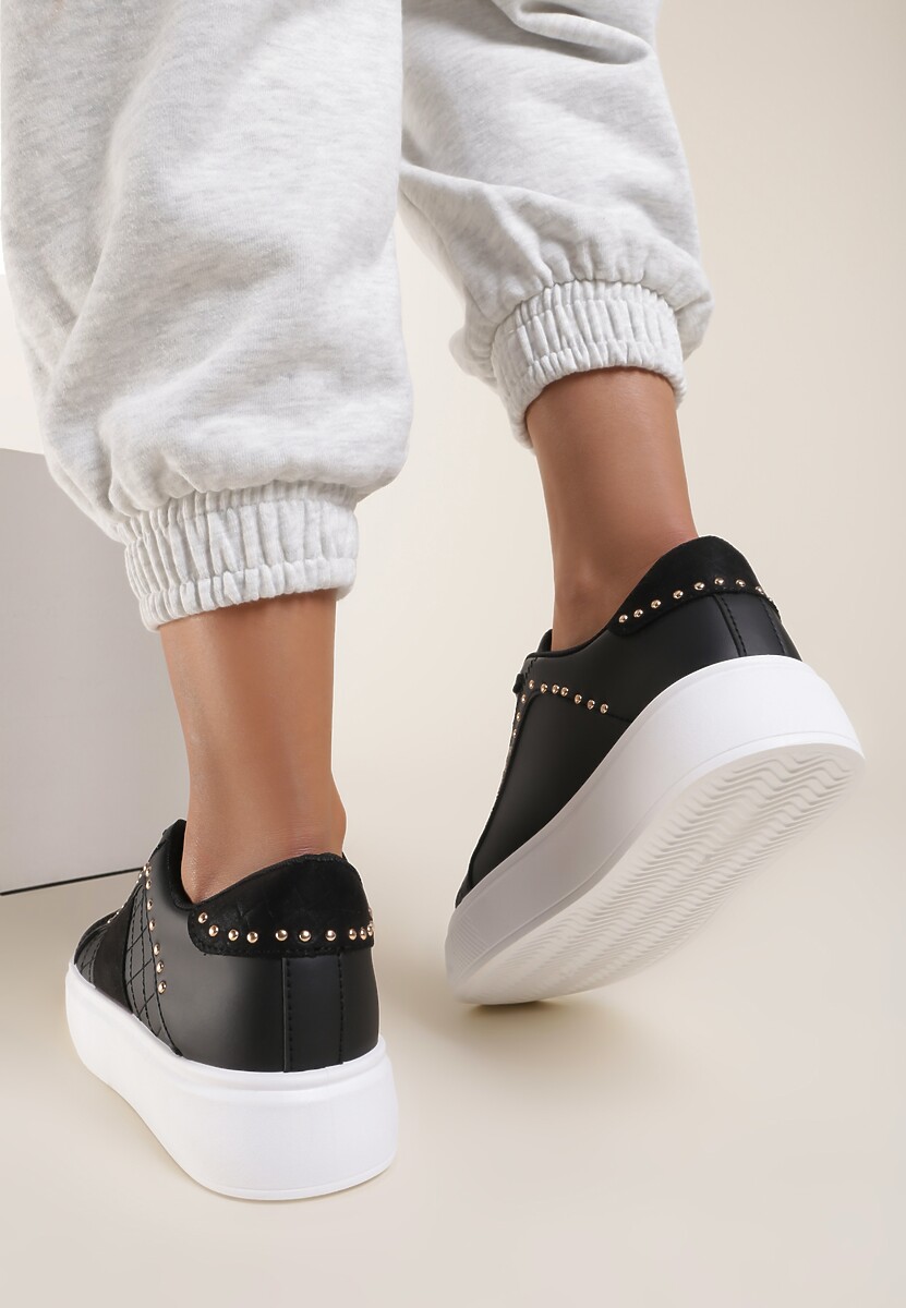 Czarne Sneakersy Amriel 2