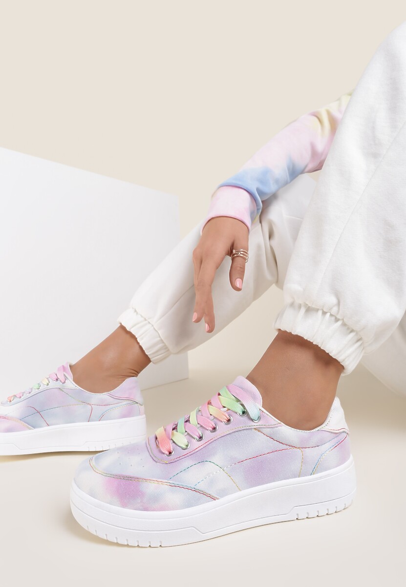 Liliowe Sneakersy Calylato 1