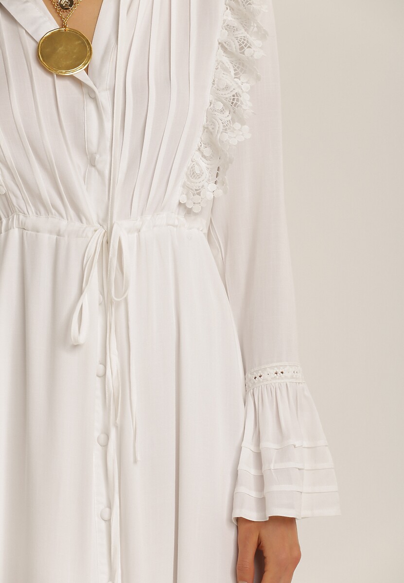 Biała Sukienka Aethais