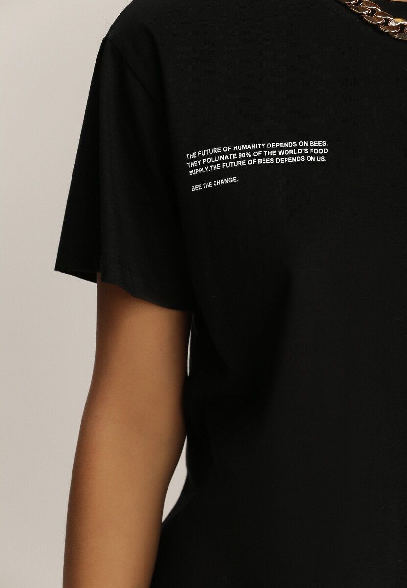 Czarny T-shirt Mepheusa