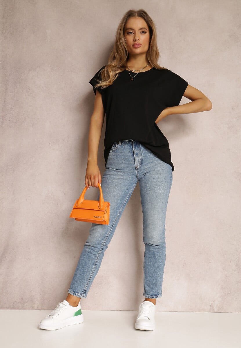 Czarny T-shirt Euniera 2
