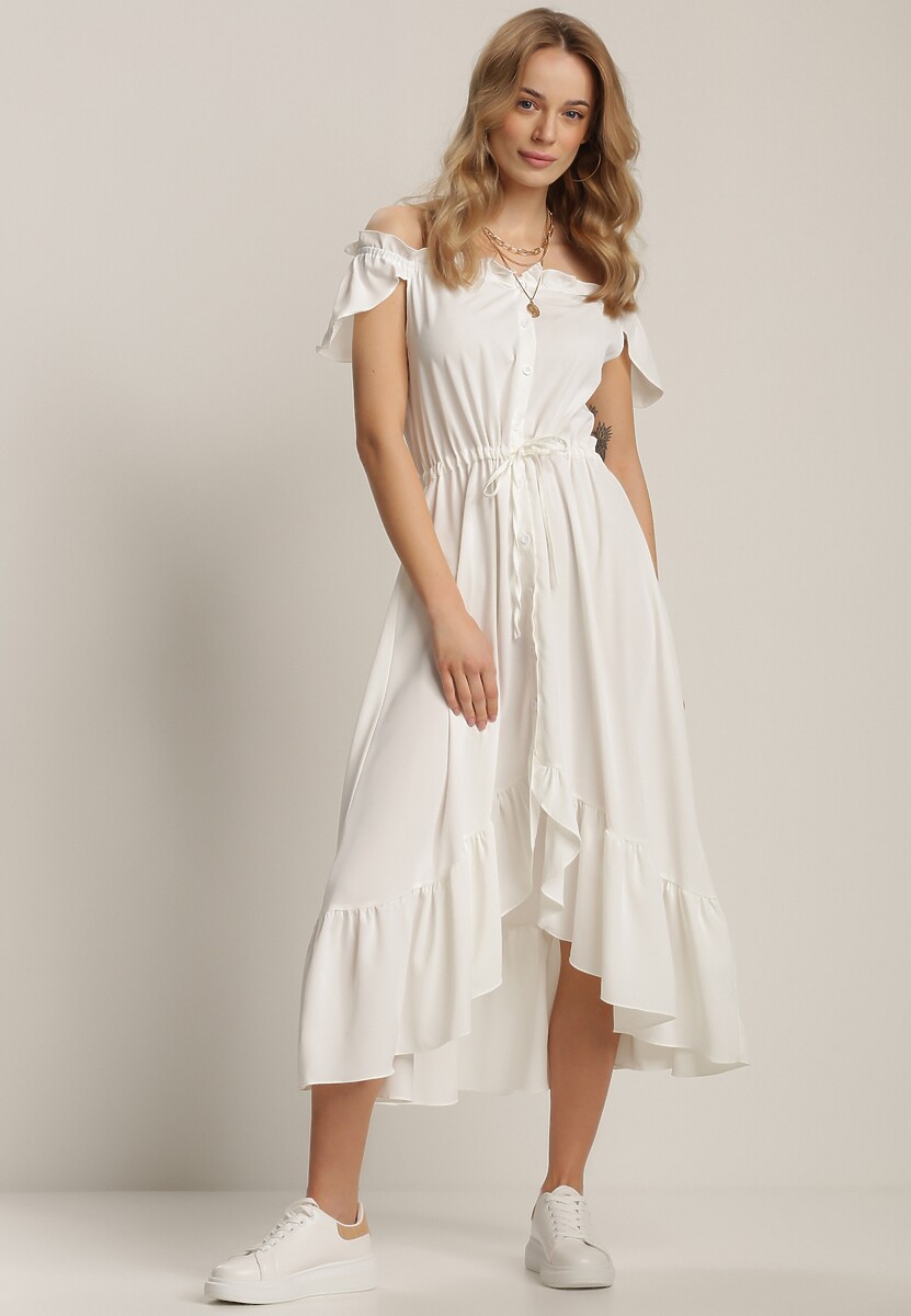 Biała Sukienka Myrithea