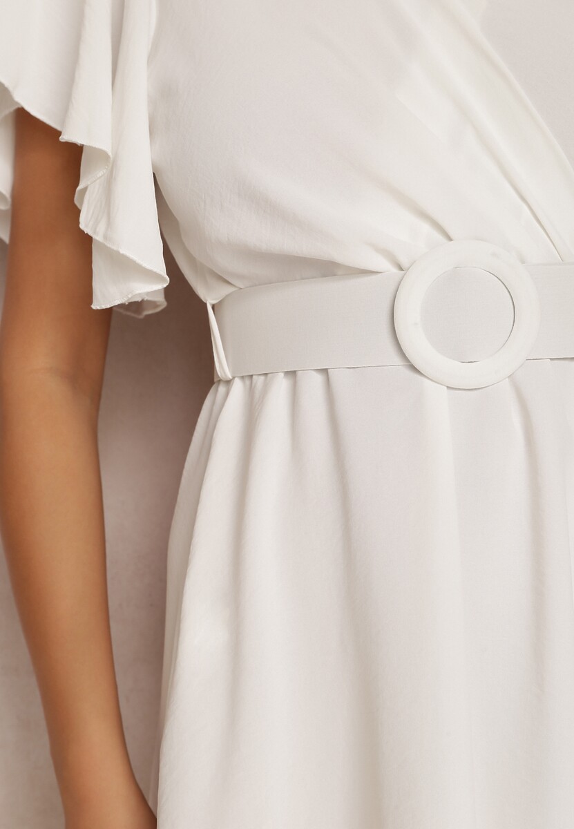 Biała Sukienka Cordeve
