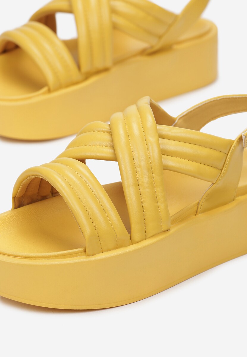 Żółte Sandały Thessawai